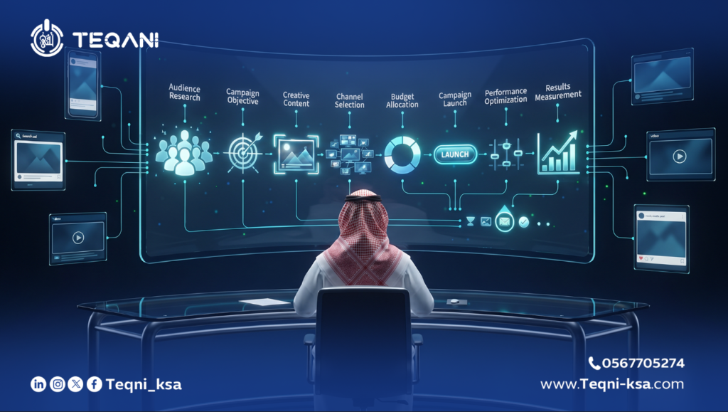 8 خطوات لإدارة الحملات الإعلانية في السعودية